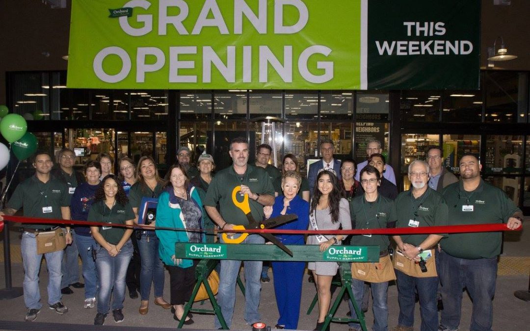 The Ribbon Cutting and Welcome of  Orchard Supply Hardware to Our Community was a Neighborly Affair!