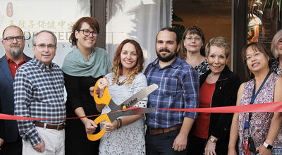 Jade Seed Wellness Ribbon Cutting is a Family Affair