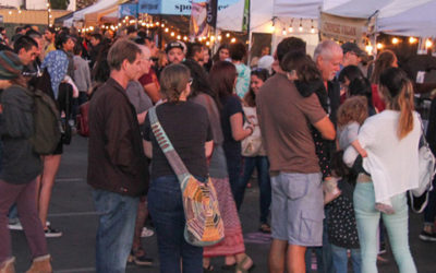 The La Mesa Chamber Joined the Party at Grossmont Center on November 1st at the “First Friday Night Market”
