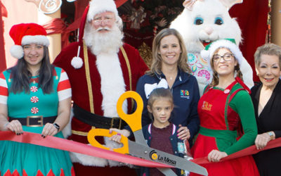 Santa Arrives at Grossmont Center Courtesy of Boffo Entertainment