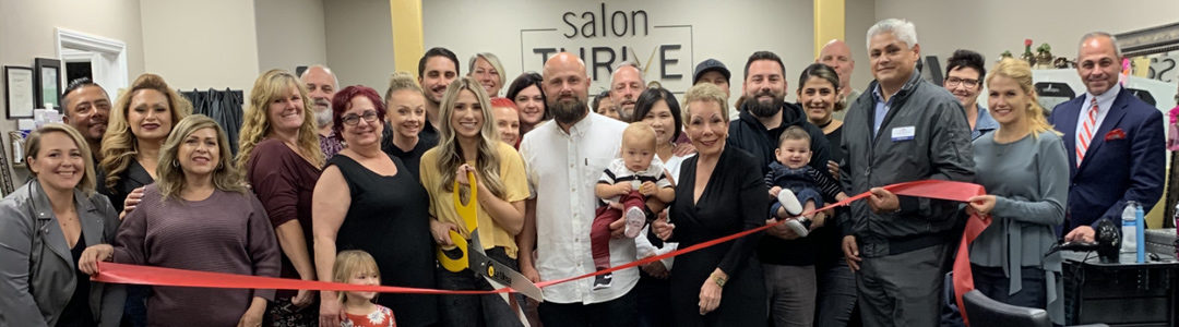 Salon Thrive Ribbon Cutting Was a True – Family Affair!