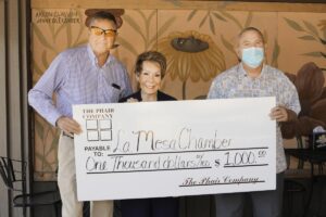 Check Presentations to the La Mesa Disaster Recovery Fund
