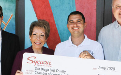 Sycuan Supports the La Mesa Business Community With a Donation of $5,000
