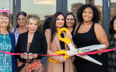 Blo Blow Dry Bar Ribbon Cutting & Mixer was Pretty in Pink