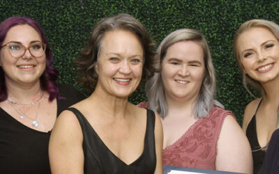 The Ribbon Cutting and Welcome of the Rogue Salon to Our Community was a Family Affair!