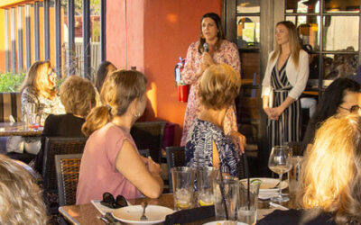The Mixer at BJ’s Was a Crowd Pleaser! Thanks to Our Hosts Federal Realty and BJ’s Restaurant & Brewhouse