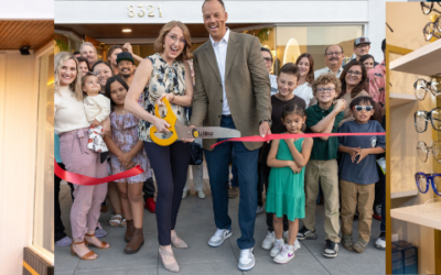 La Mesa Optometry Grand Opening and Ribbon Cutting was a Festive Affair