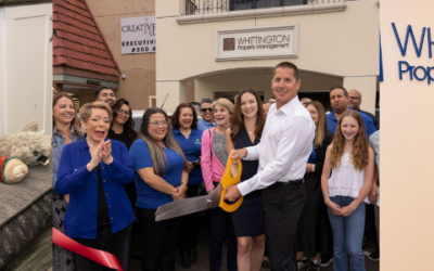 Whittington Property Management’s Open House and Ribbon Cutting was a Standing Room Only Affair!